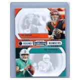 Joe Burrow Inserts and More - Eight Card Lot
