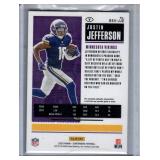 Justin Jefferson RC Jersey Card