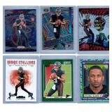 Michael Penix Jr. Rookies, Inserts and More - Six Card Lot