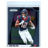 Nico Collins Rookies, Parallels and More - Nine Card Lot
