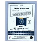 Jaden McDaniels Rookies - Six Card Lot