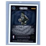Jaden McDaniels Rookies - Six Card Lot