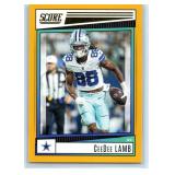 CeeDee Lamb Jersey Card and More - Four Card Lot