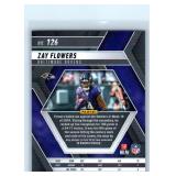 Zay Flowers Rookies and Inserts - Eight Card Lot