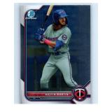 Austin Martin Minnesota Twins - Three Card Lot