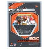 Ja'Marr Chase Rookies, Parallels and More - Eight Card Lot