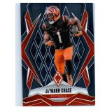 Ja'Marr Chase Rookies, Parallels and More - Eight Card Lot