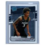 Jaden McDaniels Rookies - Six Card Lot