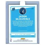 Jaden McDaniels Rookies - Six Card Lot