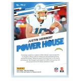 Justin Herbert Inserts and More - Seven Cards