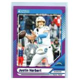 Justin Herbert Inserts and More - Seven Cards
