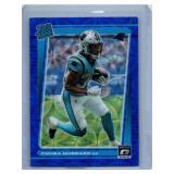 Chubba Hubbard RC Jersey Card and Three Rookies