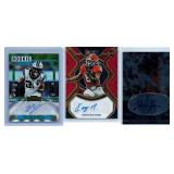Dillon Johnson, Kenny McIntosh and Thomas Jones Autos