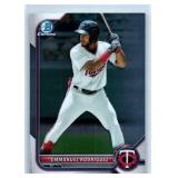 Emmanuel Rodriguez Minnesota Twins - Four Card Lot