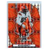 Myles Garrett Inserts, Parallels and More - Eight Card Lot