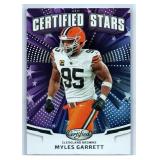 Myles Garrett Inserts, Parallels and More - Eight Card Lot
