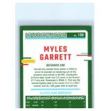 Myles Garrett Inserts, Parallels and More - Eight Card Lot