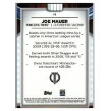 Joe Mauer Minnesota Twins - Two Card Lot