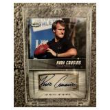 Kirk Cousins SAGE Autograph Card
