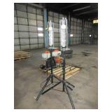 INTERTEK 80W UV LIGHTS ON TRIPOD STANDS