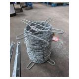 BARBED WIRE AND ACCESSORIES - NEW