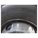 BRAND NEW BRIDGESTONE STEER TIRE WITH RIM FOR A BUS