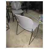 UBIQUE GROUP NESTING CHAIRS WITH TRANSPORT RACK