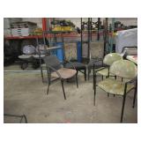 MICS. CHAIRS AND SHELF