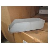 GRAY METAL PARTS BINS - USED