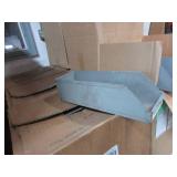 GRAY METAL PARTS BINS - USED