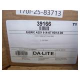 DA-LITE 39166 Fabric Assy for Fixed Frame Projection / Movie Screen Frame 119" Diagonal (61" X 107") HD1.1 Ds - NEW IN BOX