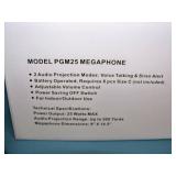 MG Electronics PGM25 25 Watt Indoor/Outdoor Megaphone/Bullhorn - NEW IN BOX