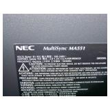 55" NEC MA551 MultiSync 4K UHD LED-Backlit LCD Monitor with Remote Control and HDMI Cable
