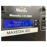 Martin Maxedia Broadcast Professional Live Entertainment & Broadcast High-Definition Media Server in Mobile Rolling ATA Case
