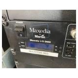 Martin Maxedia Broadcast Professional Live Entertainment & Broadcast High-Definition Media Server in Mobile Rolling ATA Case