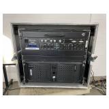 Martin Maxedia Broadcast Professional Live Entertainment & Broadcast High-Definition Media Server in Mobile Rolling ATA Case