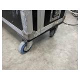 Lot of 2 - Martin Professional Lighting Control System Console MAXxyz in Heavy Duty ATA-Rated Shipping Cases with Casters