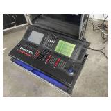 Lot of 2 - Martin Professional Lighting Control System Console MAXxyz in Heavy Duty ATA-Rated Shipping Cases with Casters