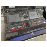 Lot of 2 - Martin Professional Lighting Control System Console MAXxyz in Heavy Duty ATA-Rated Shipping Cases with Casters