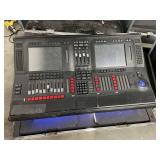 Lot of 2 - Martin Professional Lighting Control System Console MAXxyz in Heavy Duty ATA-Rated Shipping Cases with Casters