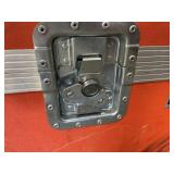 Large Rolling Heavy Duty Equipment Road Case on Casters - Maxline Custom Cases with Hinged Lid