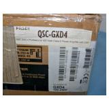 QSC GXD4 2-Channel Power Amplifier (400W x 2 at 8 ohms) - in Original Box