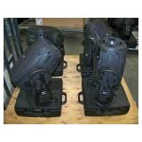 Intelligent Pro Lighting Fixture LOT - Four (4) Elation Design Spot 250 Hybrid Intelligent Spot Wash Lights - please see condition notes