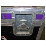 Large, Rolling Hard-Sided, Heavy-Duty Stackable Shipping / Road Case with Casters