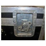 Large, Rolling Hard-Sided, Heavy-Duty Stackable Shipping / Road Case with Casters