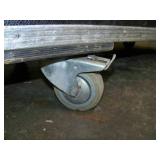 Large, Rolling Hard-Sided, Heavy-Duty Stackable Shipping / Road Case with Casters