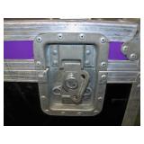 Large, Rolling Hard-Sided, Heavy-Duty Stackable Shipping / Road Case with Casters