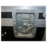 Large, Rolling Hard-Sided, Heavy-Duty Stackable Shipping / Road Case with Casters