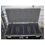 Large, Rolling Hard-Sided, Heavy-Duty Stackable Shipping / Road Case with Casters