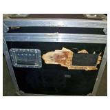 Large, Rolling Hard-Sided, Heavy-Duty Stackable Shipping / Road Case with Casters